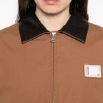 Giacca con colletto a contrasto freccia in marrone Maxmara weekend - donna 