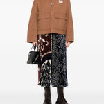 Giacca con colletto a contrasto freccia in marrone Maxmara weekend - donna 