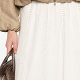 Gonna svasata Gergo in avorio MAXMARA WEEKEND - donna 