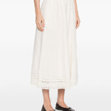 Gonna svasata Gergo in avorio MAXMARA WEEKEND - donna 
