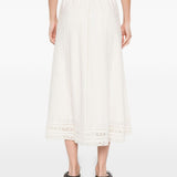 Gonna svasata Gergo in avorio MAXMARA WEEKEND - donna 