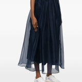 Gonna semi trasparente VISINO in blu Weekend Max Mara - donna 
