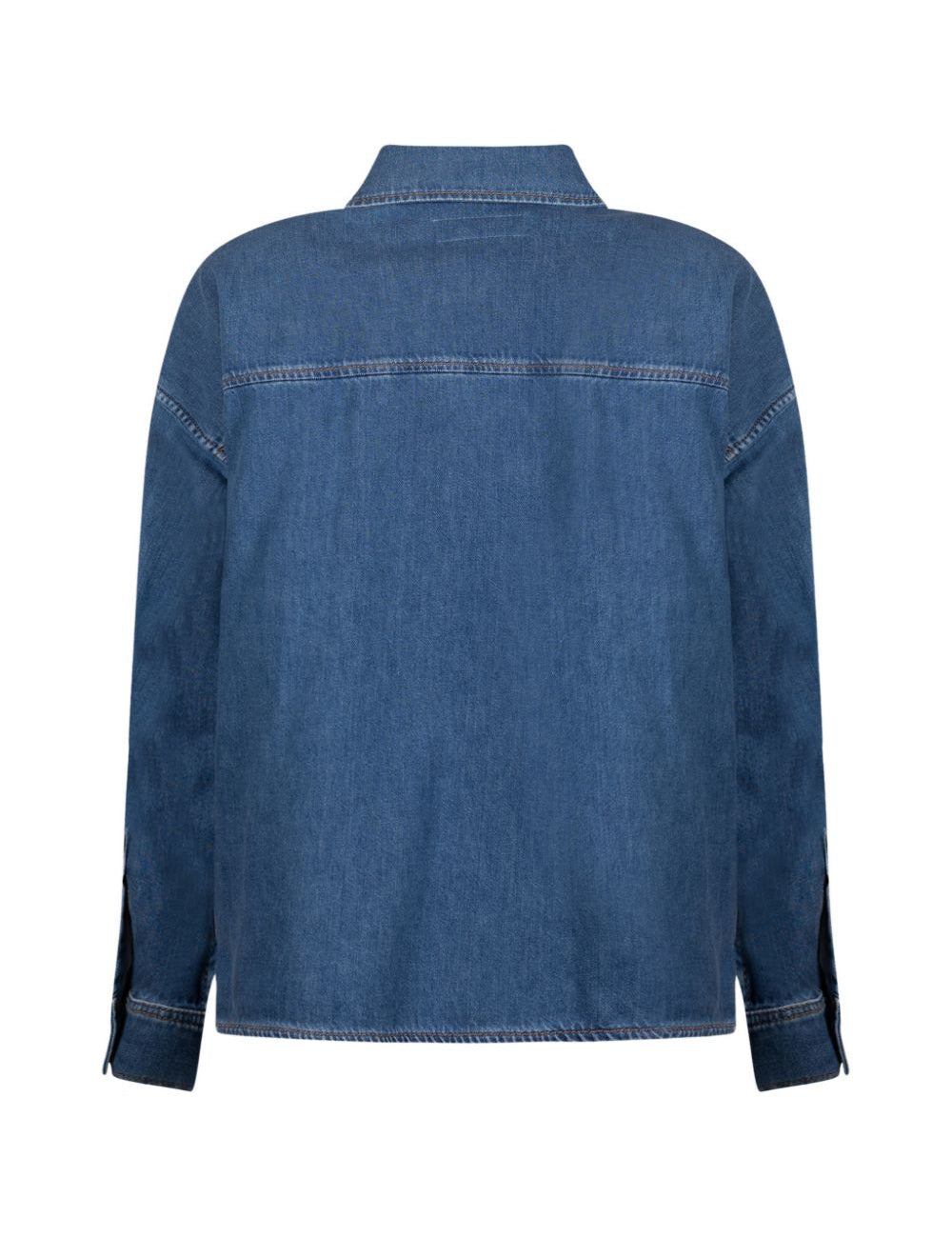 Foggia camicia in blu denim Maxmara weekend - donna 