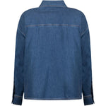 Foggia camicia in blu denim Maxmara weekend - donna 