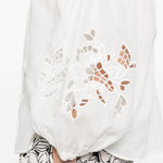 Camicia Destro ricamata in bianco MAXMARA WEEKEND - donna 