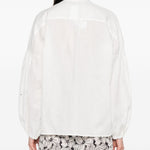 Camicia Destro ricamata in bianco MAXMARA WEEKEND - donna 