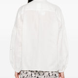 Camicia Destro ricamata in bianco MAXMARA WEEKEND - donna 