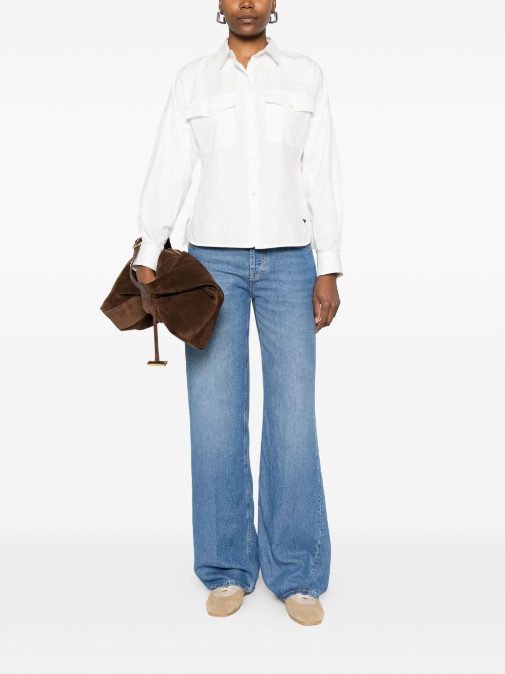 Pesi camicia in bianco Maxmara weekend - donna 