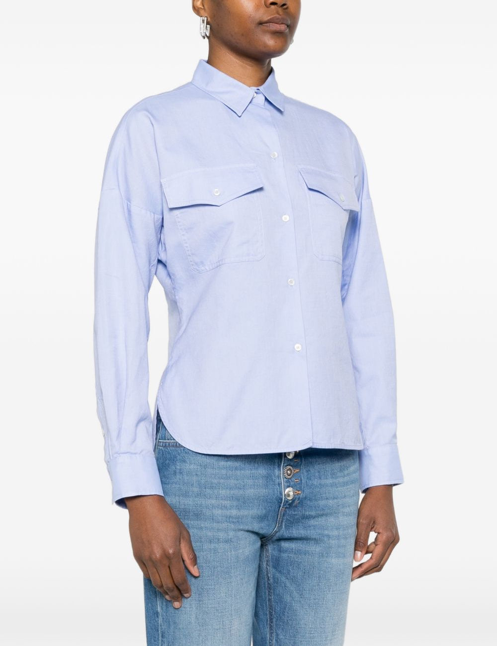 Pesi camicia in azzurro Maxmara weekend - donna 