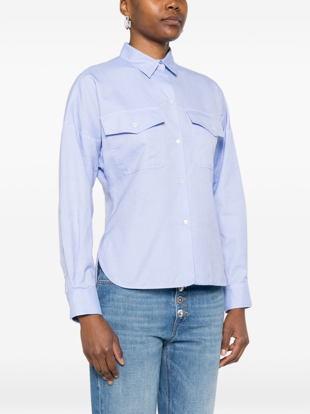 Pesi camicia in azzurro Maxmara weekend - donna 