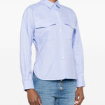 Pesi camicia in azzurro Maxmara weekend - donna 