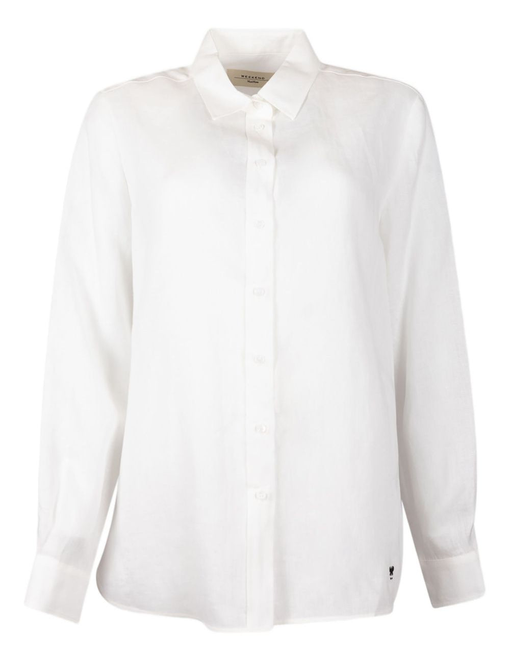 Camicia classica con logo Samba in bianco MAXMARA WEEKEND - donna 