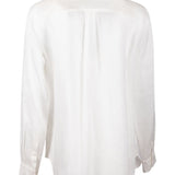 Camicia classica con logo Samba in bianco MAXMARA WEEKEND - donna 