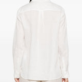 Camicia classica con logo Werner in bianco MAXMARA WEEKEND - donna 