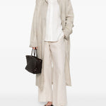 Camicia classica con logo Werner in bianco MAXMARA WEEKEND - donna 