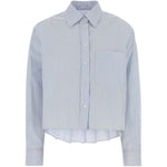 Eden camicia a righe in azzurro e bianco Maxmara weekend - donna 