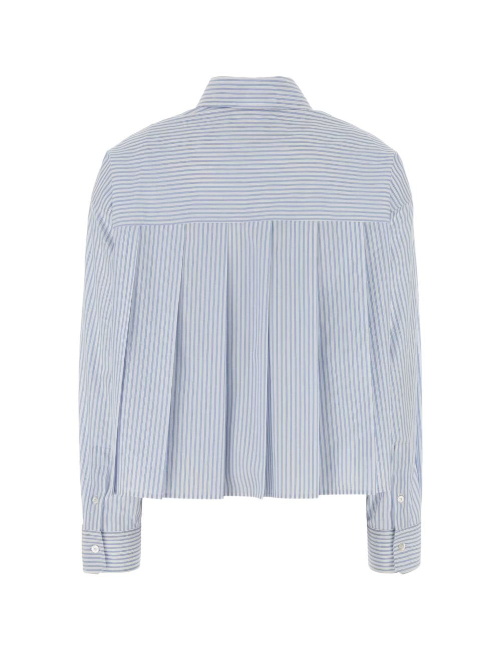 Eden camicia a righe in azzurro e bianco Maxmara weekend - donna 