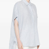 Camicia Verve a righe in azzurro Maxmara weekend - donna 