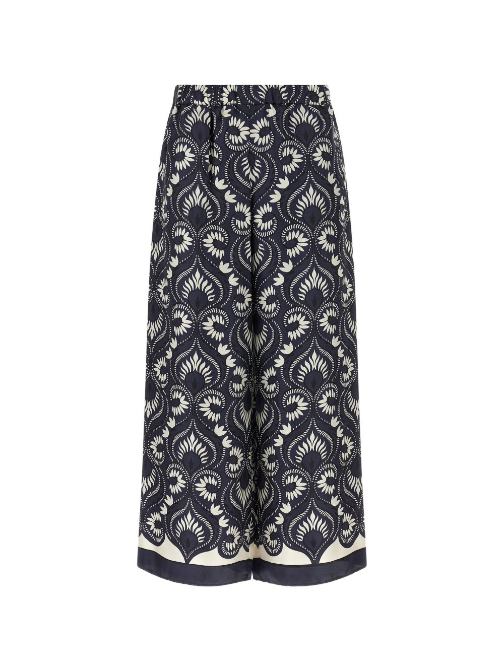 Pantaloni palazzo con stampa motivo in blu Maxmara weekend - donna 