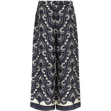 Pantaloni palazzo con stampa motivo in blu Maxmara weekend - donna 