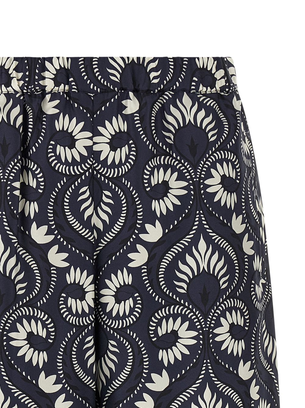 Pantaloni palazzo con stampa motivo in blu Maxmara weekend - donna 