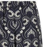Pantaloni palazzo con stampa motivo in blu Maxmara weekend - donna 