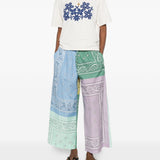 Pantaloni pepe in patchwork multicolor Weekend Max Mara - donna 