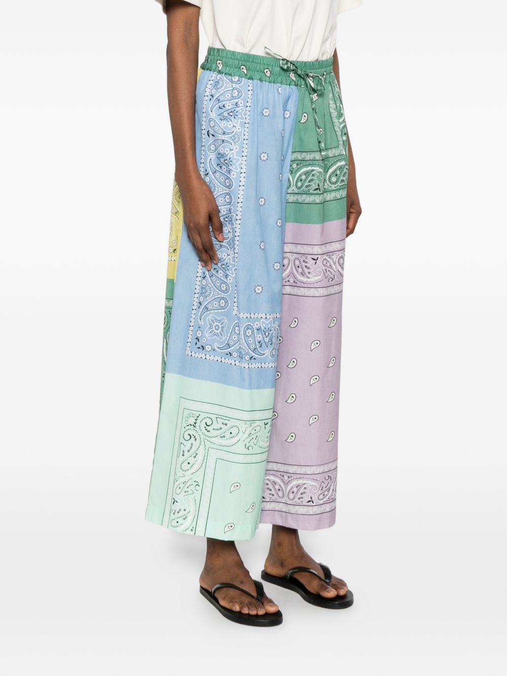 Pantaloni pepe in patchwork multicolor Weekend Max Mara - donna 