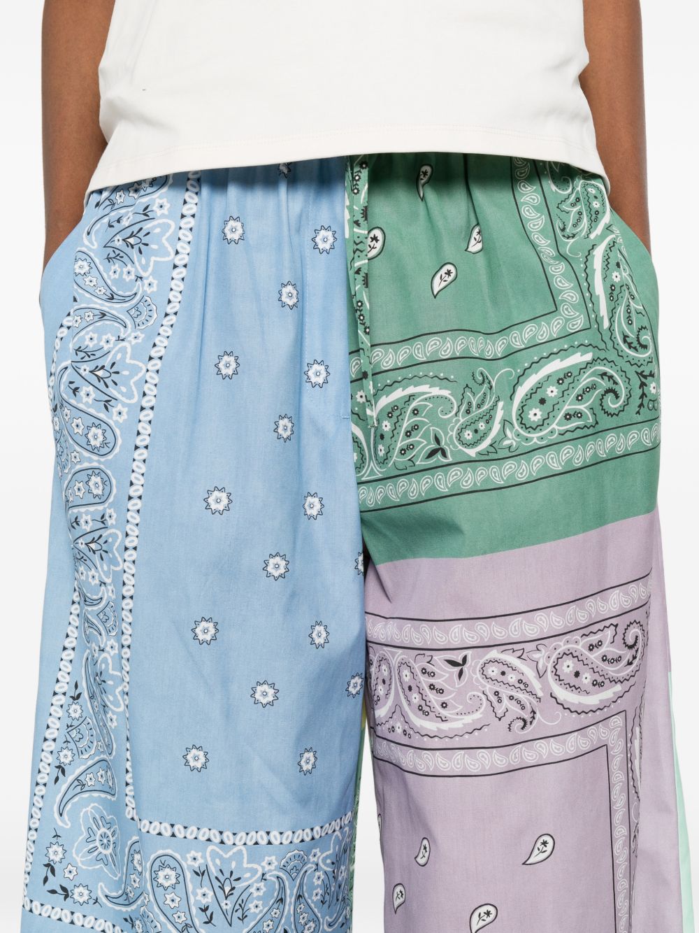 Pantaloni pepe in patchwork multicolor Weekend Max Mara - donna 