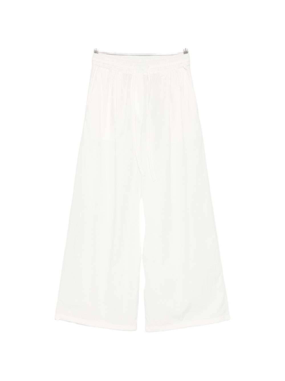 Pantaloni a gamba larga con coulisse in bianco Maxmara weekend - donna 