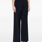 Pantaloni a gamba larga in blu Maxmara weekend - donna 