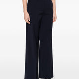 Pantaloni a gamba larga in blu Maxmara weekend - donna 