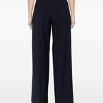 Pantaloni a gamba larga in blu Maxmara weekend - donna 