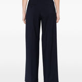 Pantaloni a gamba larga in blu Maxmara weekend - donna 