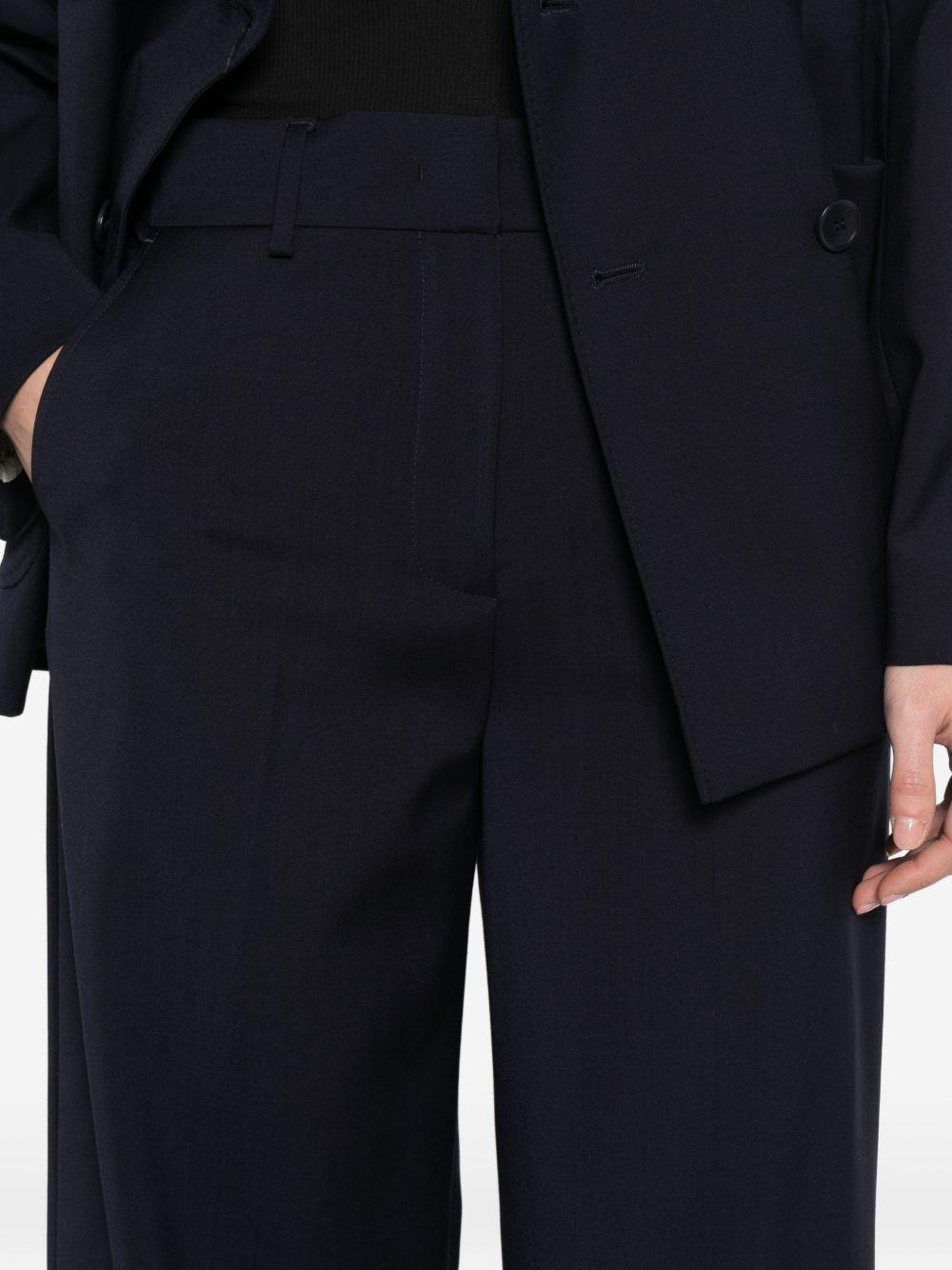 Pantaloni a gamba larga in blu Maxmara weekend - donna 