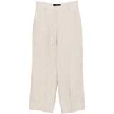 PANTALONI PALAZZO MALIZIA IN AVORIO MAXMARA WEEKEND - donna 