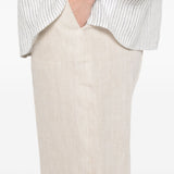 PANTALONI PALAZZO MALIZIA IN AVORIO MAXMARA WEEKEND - donna 