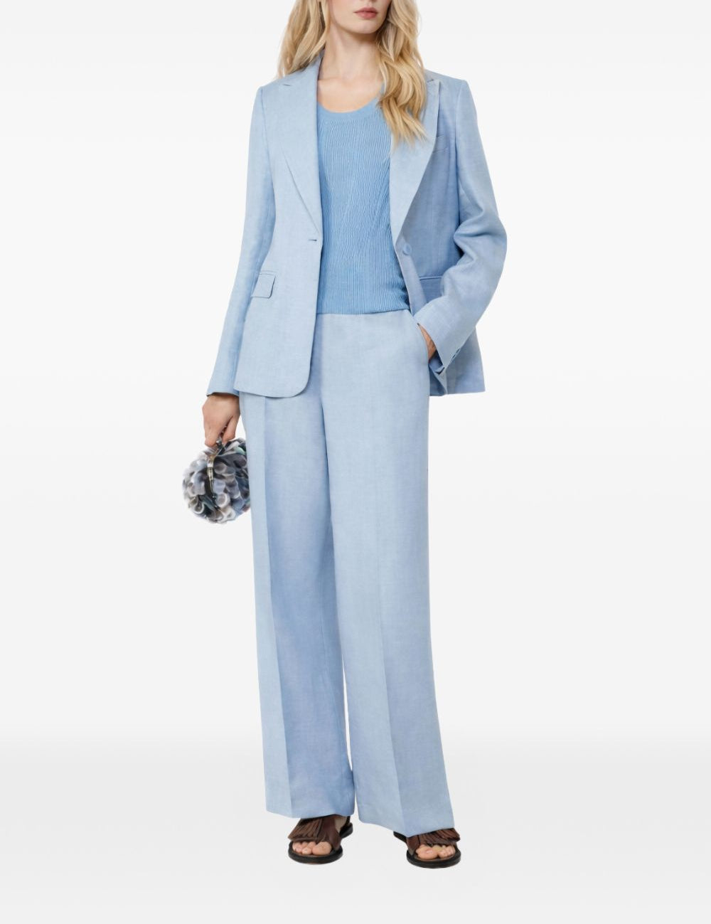 Pantaloni malizia in azzurro Maxmara weekend - donna 