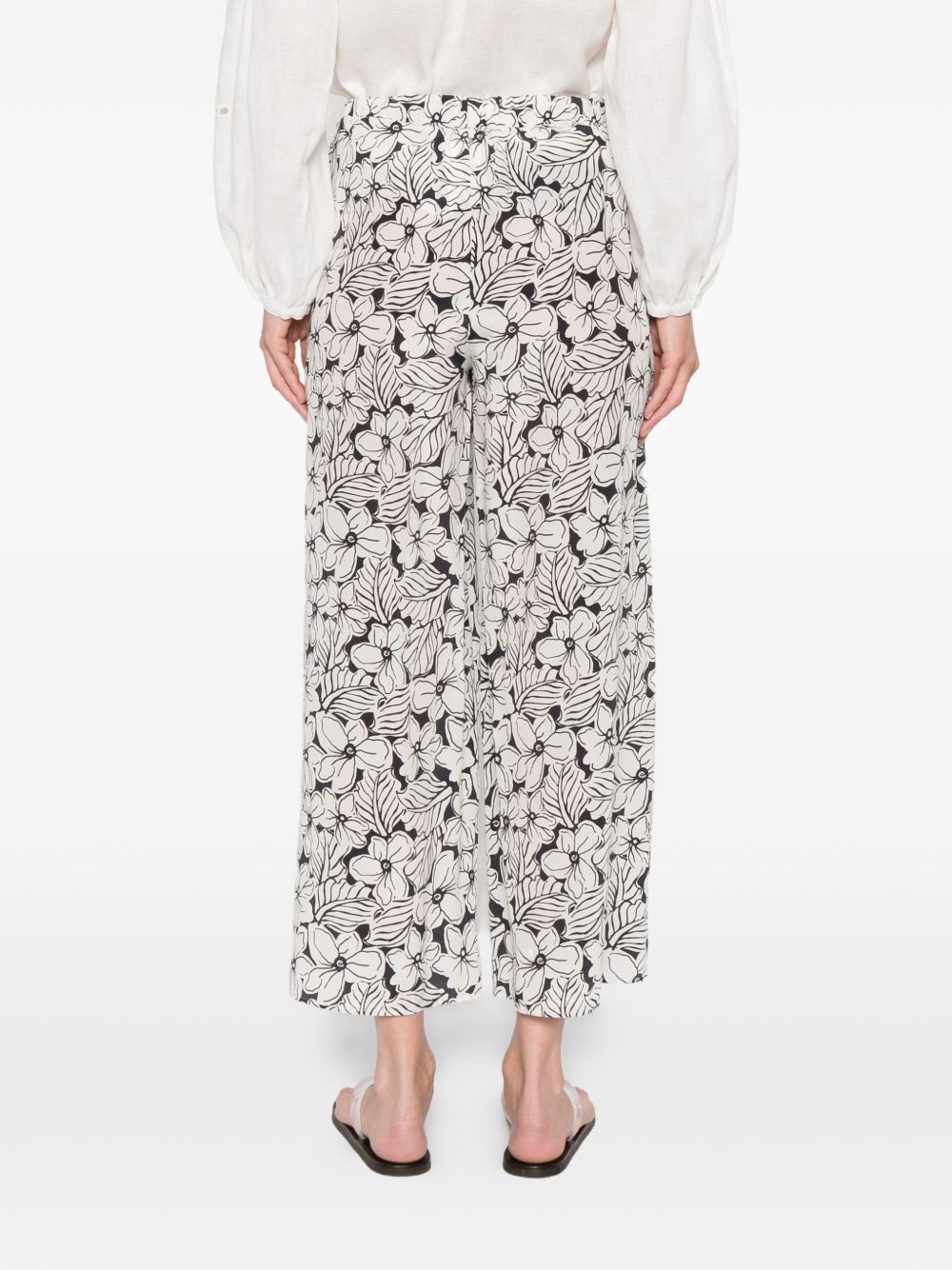 PANTALONI GAMBA AMPIA NIRVANA MULTICOLOR MAXMARA WEEKEND - donna 