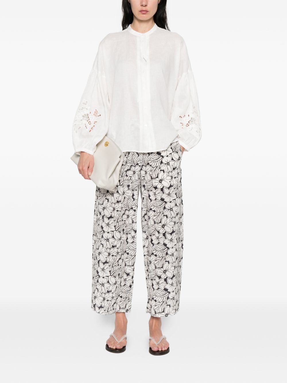 PANTALONI GAMBA AMPIA NIRVANA MULTICOLOR MAXMARA WEEKEND - donna 
