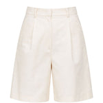 Pantaloncini plissettati in bianco Maxmara weekend - donna 