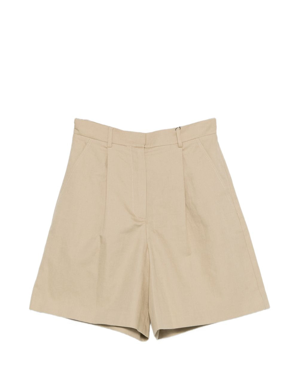 Pantaloncini a pieghe in beige Maxmara weekend - donna 