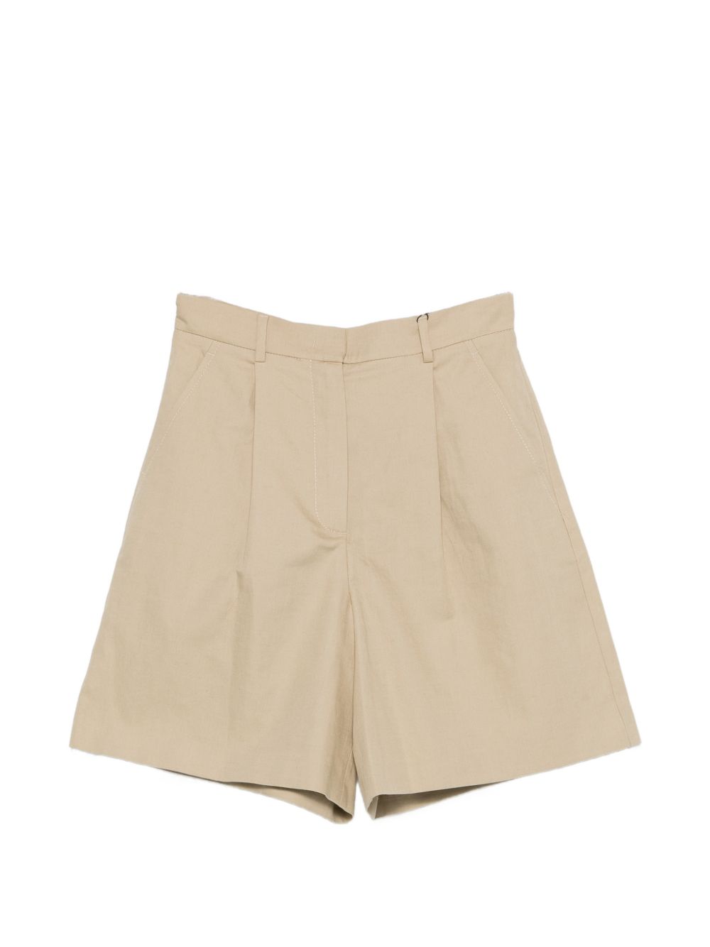 Pantaloncini a pieghe in beige Maxmara weekend - donna 