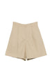 Max Mara Weekend pleated shorts in beige - women