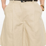 Pantaloncini a pieghe in beige Maxmara weekend - donna 