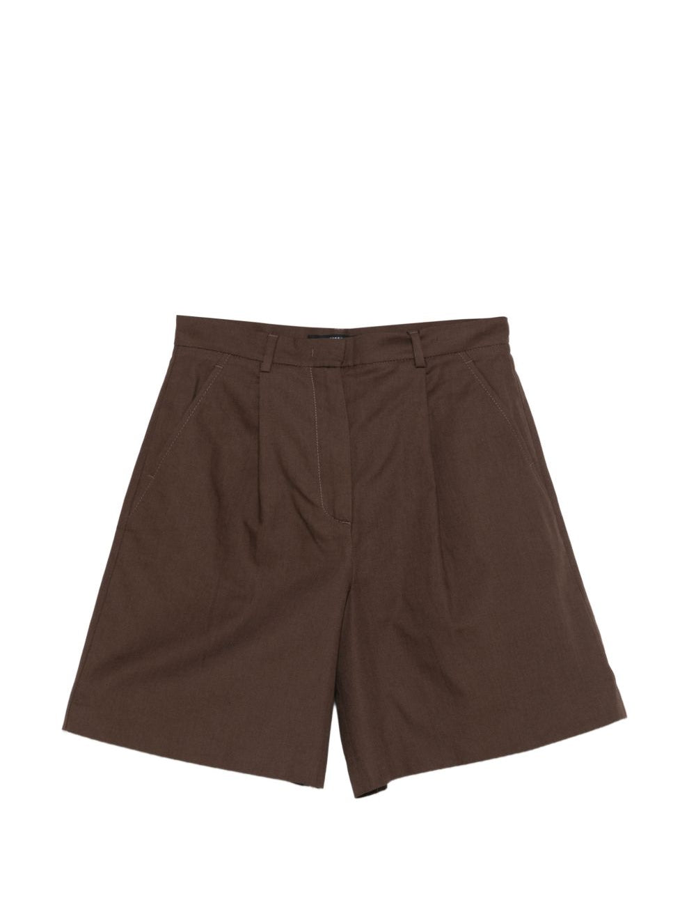Pantaloncini a pieghe ECUBA in marrone Maxmara weekend - donna 