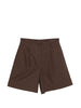 Pantaloncini a pieghe ECUBA in marrone Maxmara weekend - donna
