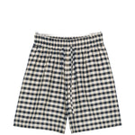 Pantaloncini con coulisse a quadretti in nero e bianco Maxmara weekend - donna 