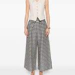 Gilet pace con bottoni in avorio Max Mara Weekend - donna 