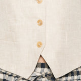 Gilet pace con bottoni in avorio Max Mara Weekend - donna 